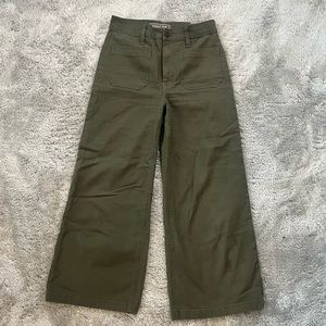 J. Crew Point Sur Green Chino Pants